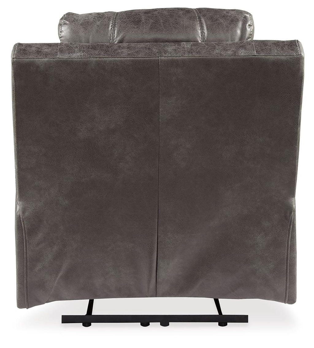 Erlangen - Dark Gray - PWR Recliner/Adj Headrest