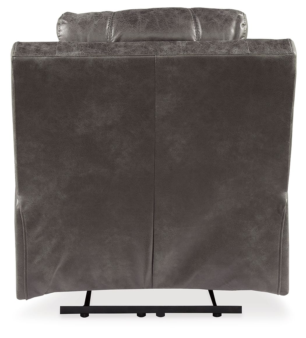 Erlangen - Dark Gray - PWR Recliner/Adj Headrest