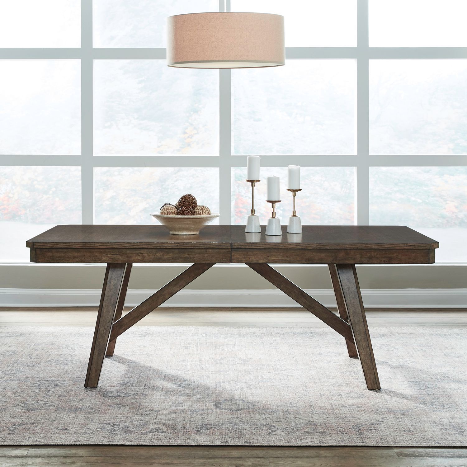 Carolina Park - Trestle Table - Brown