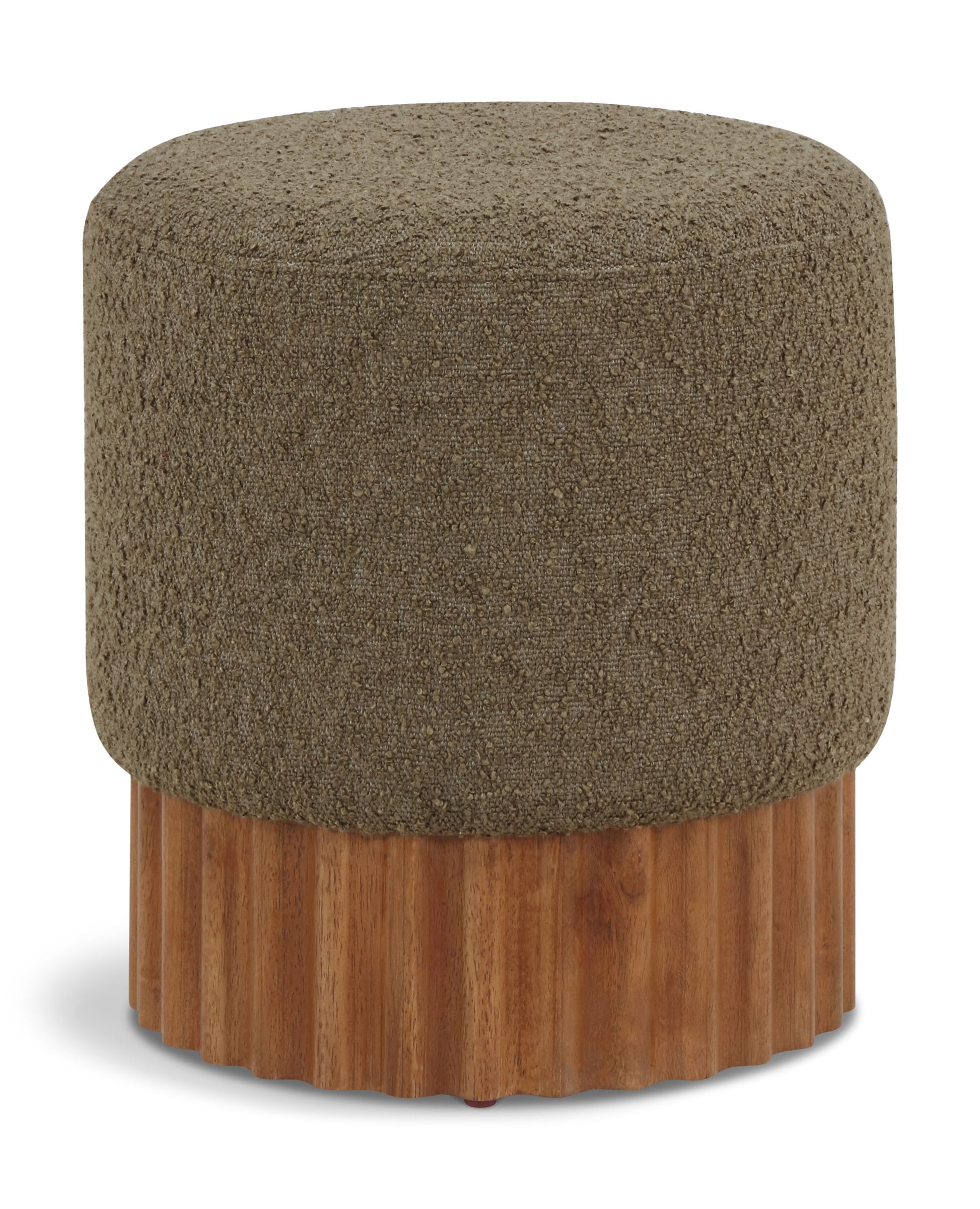Veranda - Ottoman / Stool With Brown Base