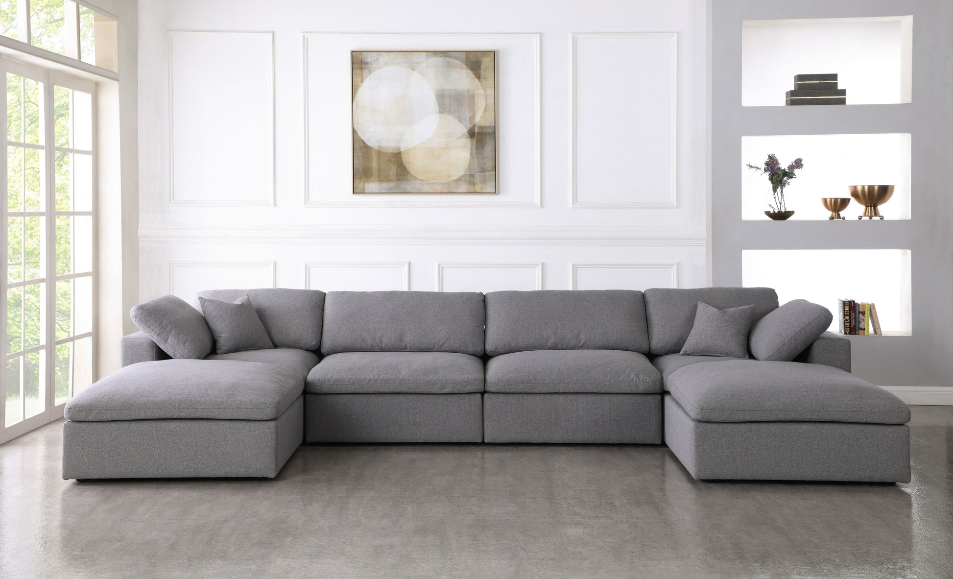 Serene - 6 Piece Modular Sectional