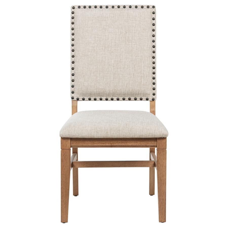 Middleton - Upholstered Dining Side Chair Beige (Set of 2) - Natural
