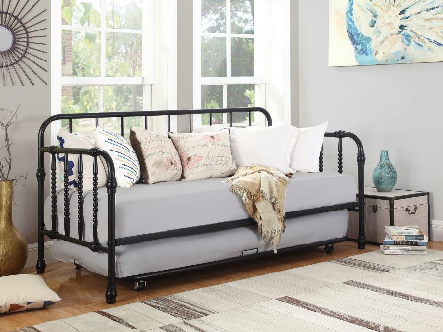 Marina - Metal Daybed With Trundle