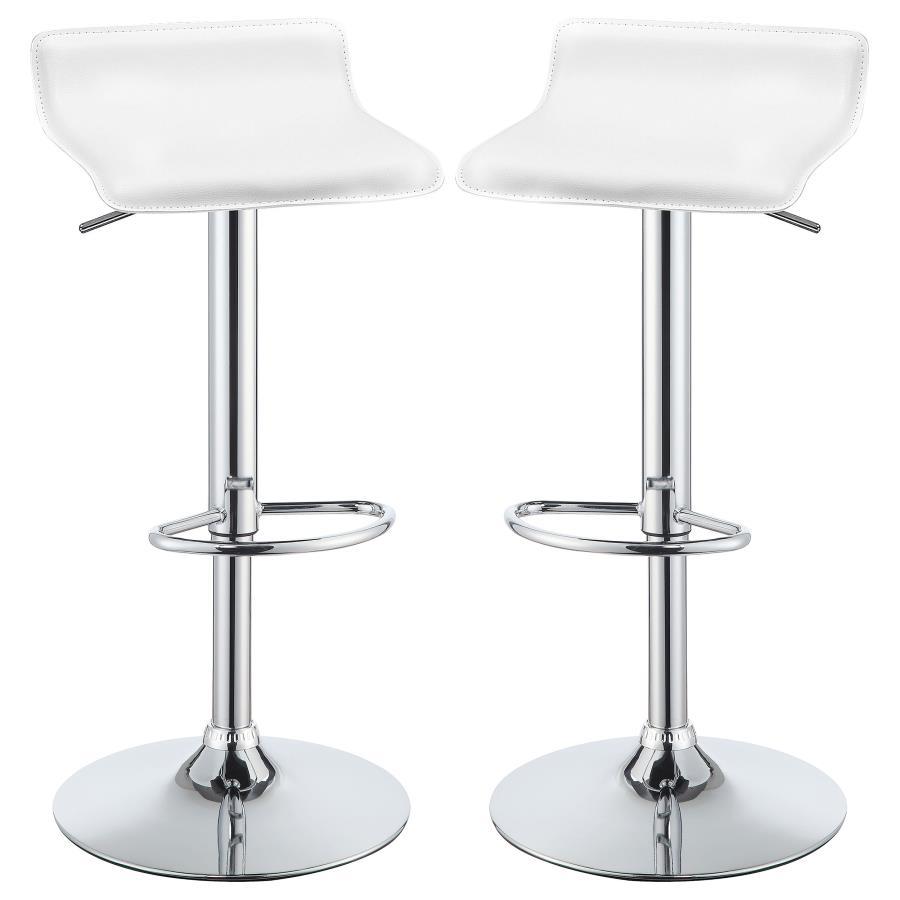 Bidwell - Upholstered Adjustable Bar Stool (Set of 2)