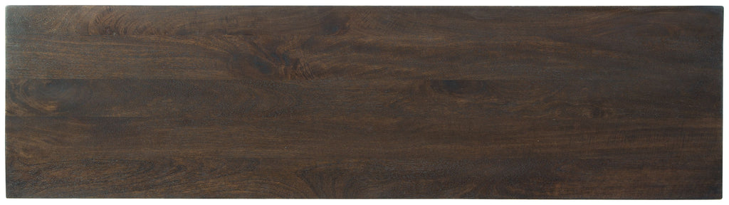 Elinmore - Brown / Gold Finish - Accent Cabinet