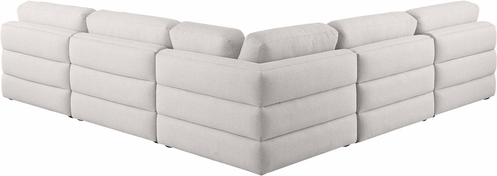 Beckham - 5 Piece Modular Corner Armless Sectional
