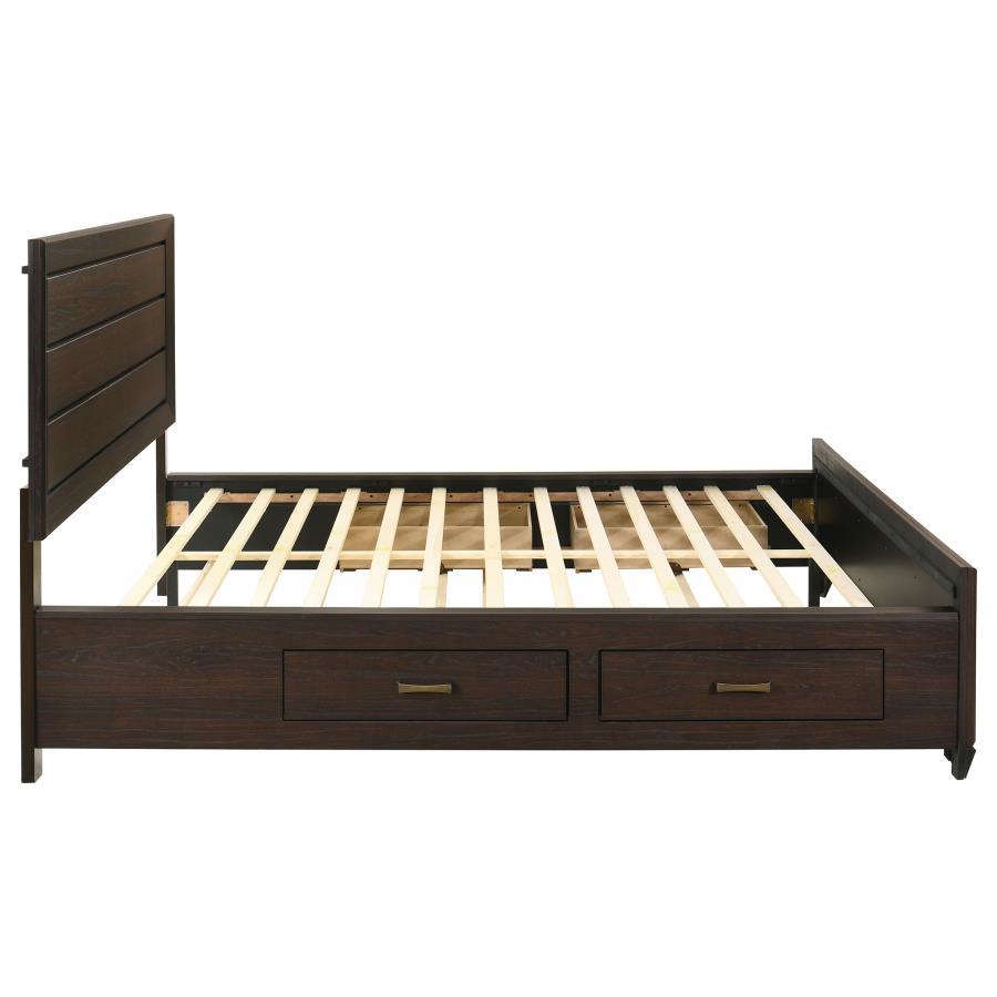 Kauffman - Wood Storage Panel Bed