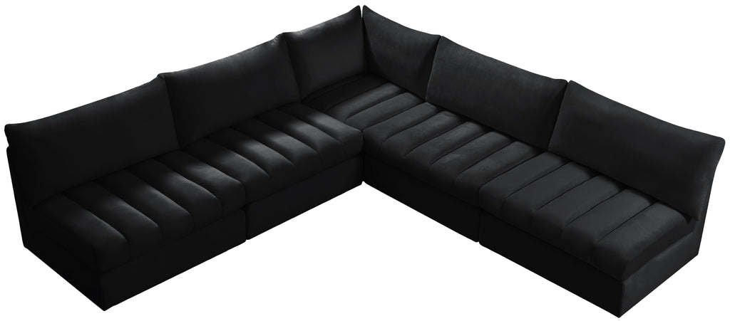 Jacob - Modular Corner Armless Sectional 5 Piece