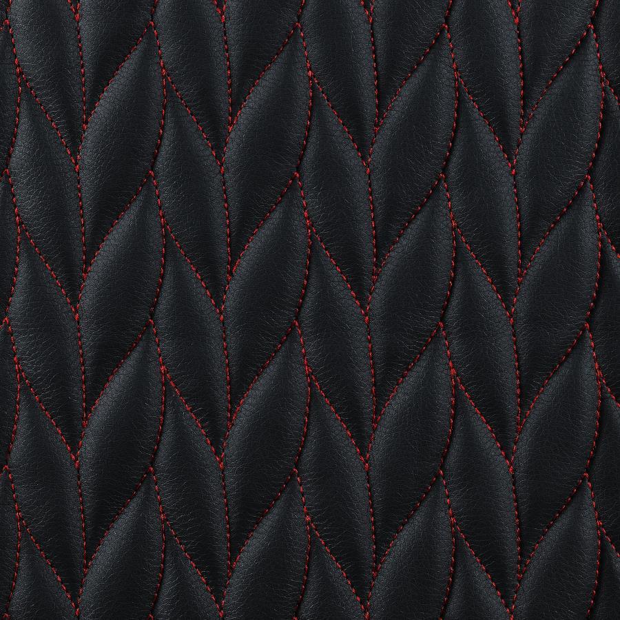 Carlos - Upholstered Adjustable Home Office Desk Chair - Black