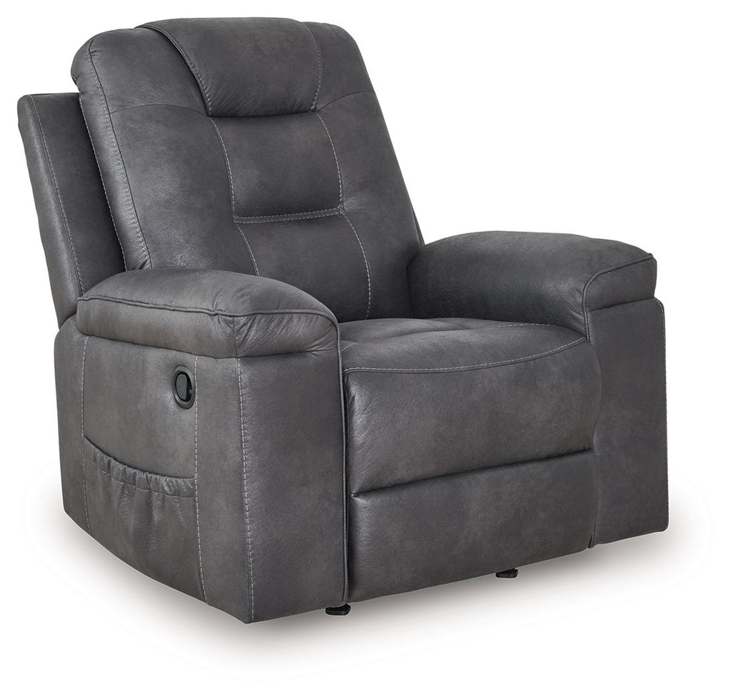 Stockworth - Granite - Rocker Recliner