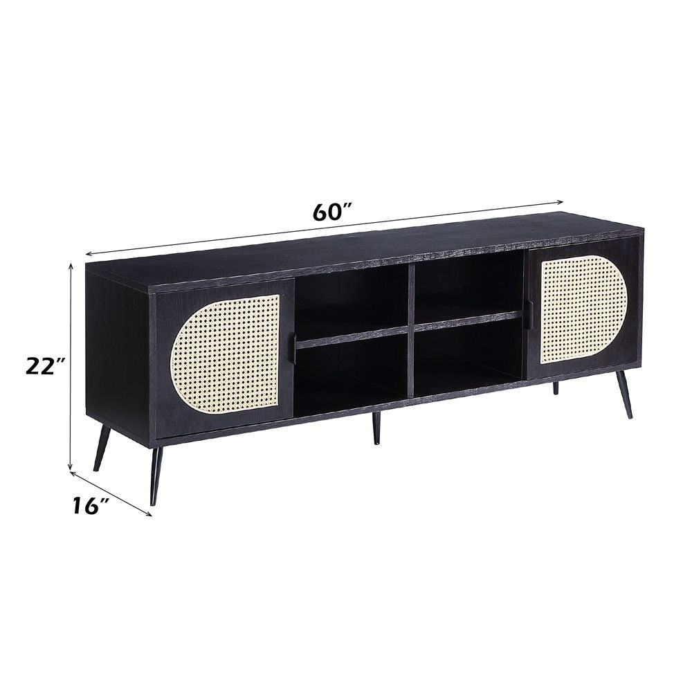 Colson - TV Stand - Black Finish