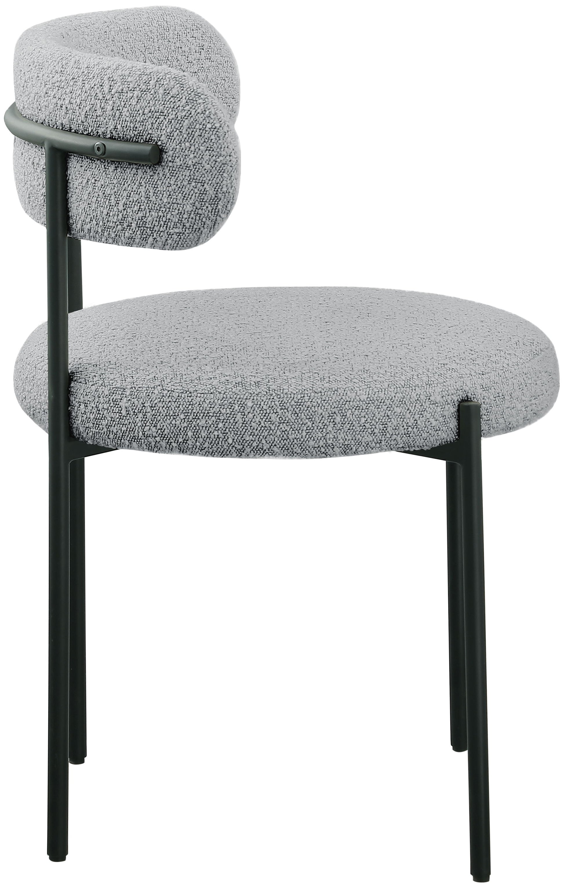 Beacon - Boucle Fabric Dining Chair (Set of 2)