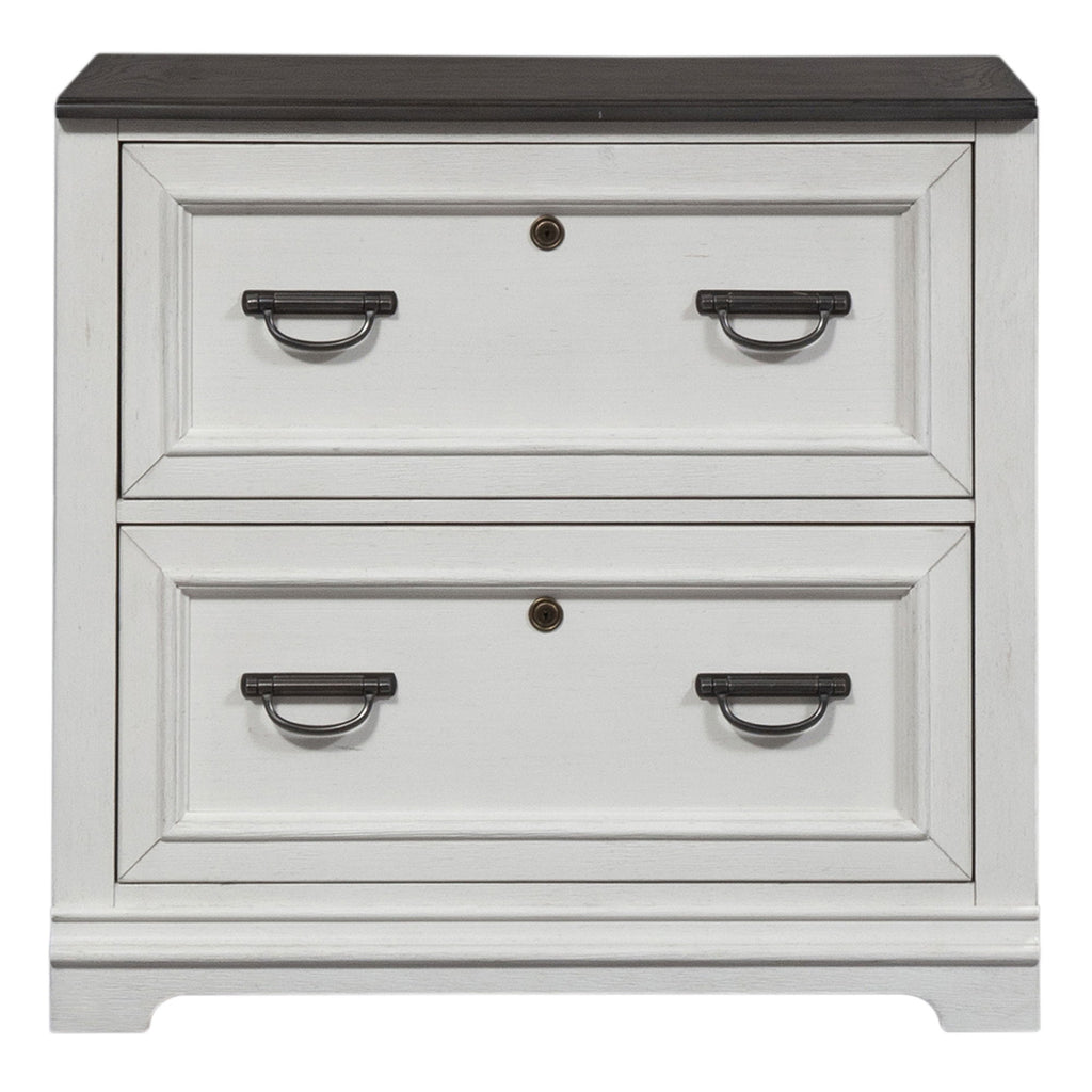 Allyson Park - Bunching Lateral File Cabinet - White