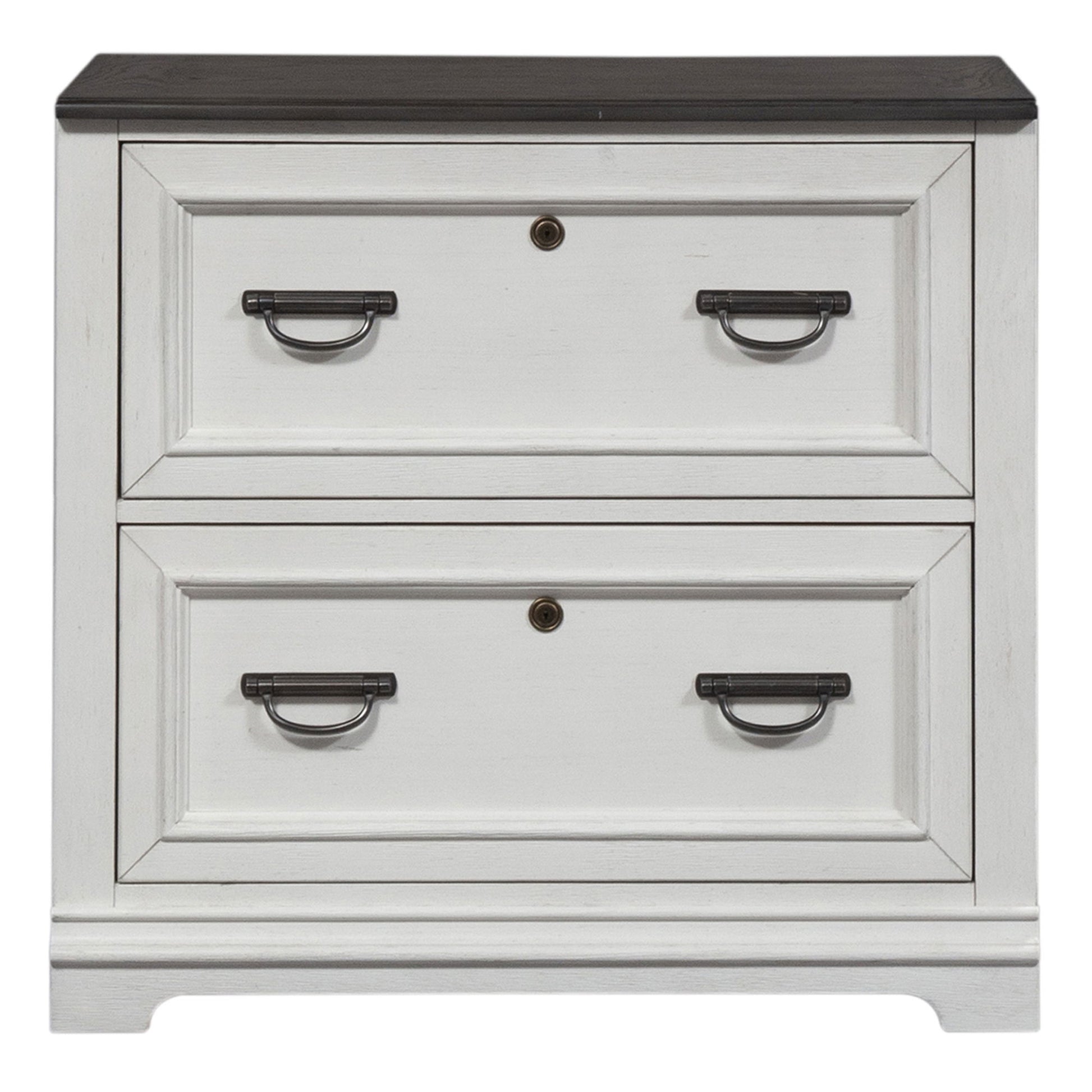 Allyson Park - Bunching Lateral File Cabinet - White