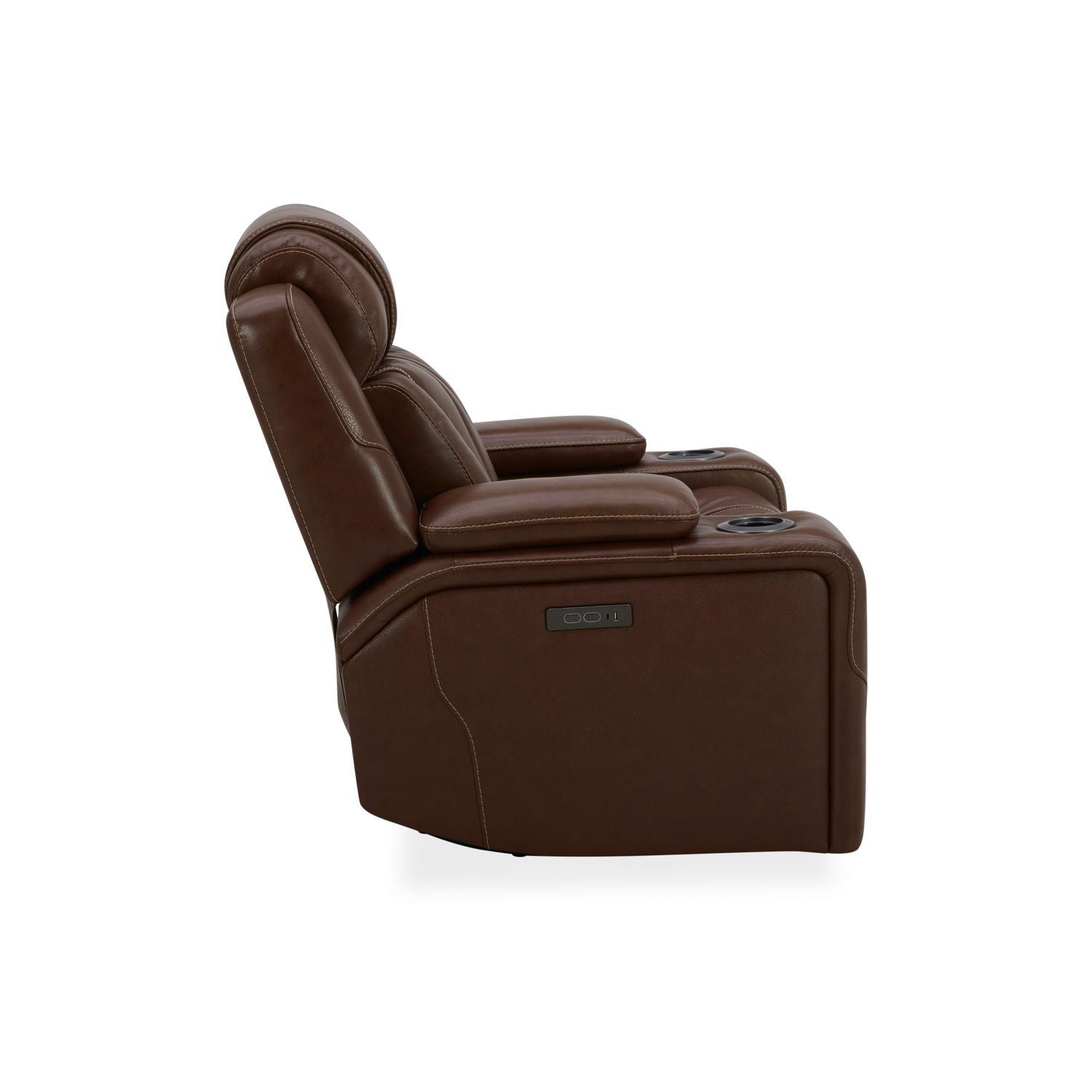 Caswell - Swivel Glider Recliner P2 - Brown