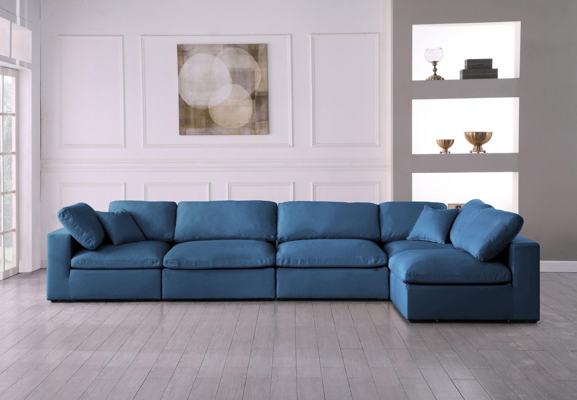 Plush - 5 Piece Modular Sectional
