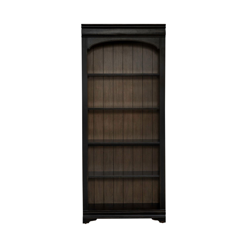 Meritage - 2 Piece Bunching Bookcase - Black