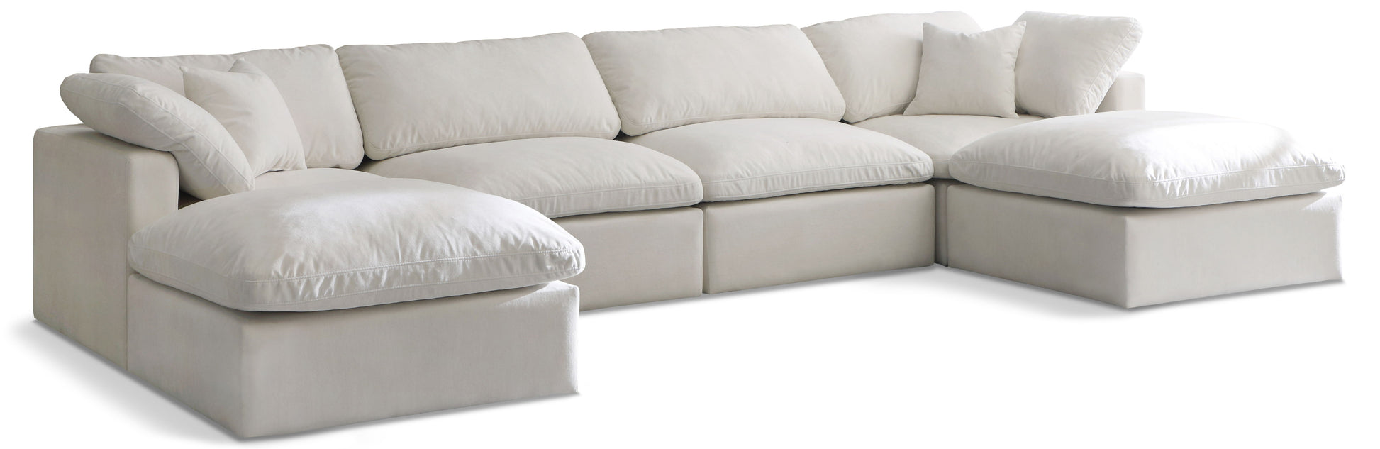 Plush - 6 Piece Modular Sectional