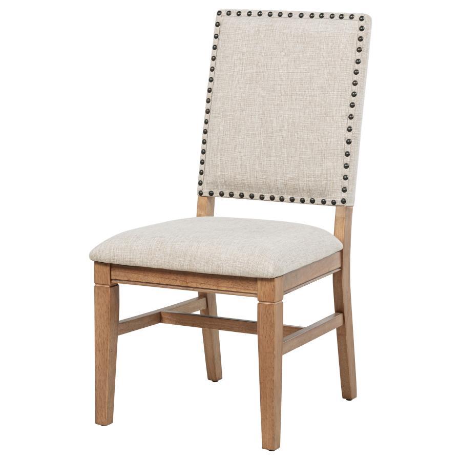 Middleton - Upholstered Dining Side Chair Beige (Set of 2) - Natural