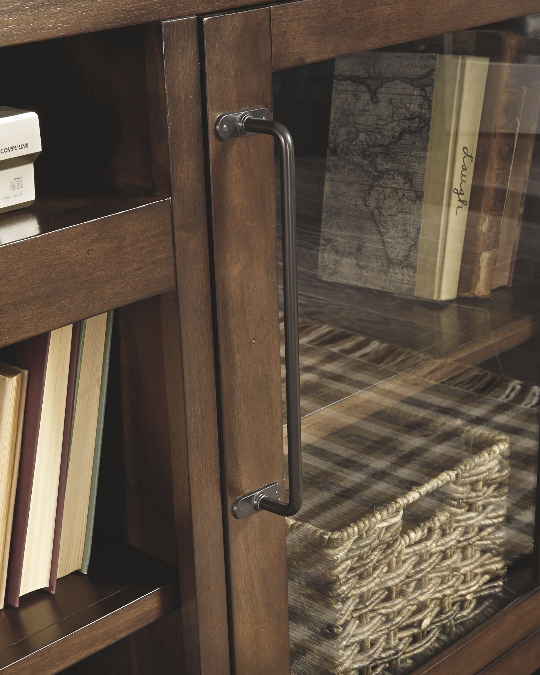 Starmore - Brown - XL TV Stand w/Fireplace Option