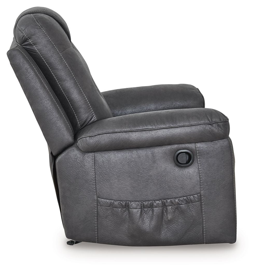 Stockworth - Granite - Rocker Recliner