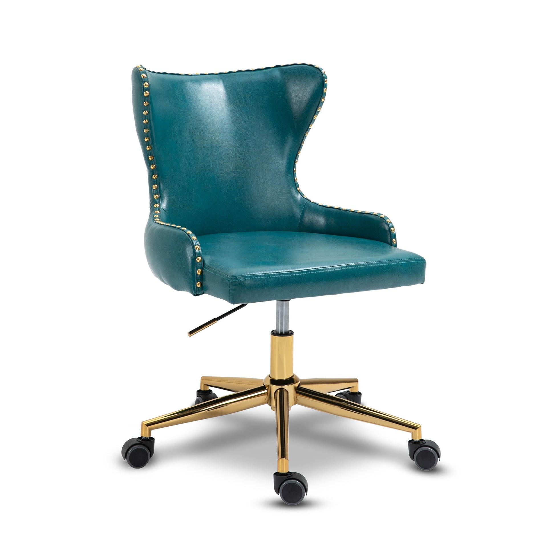 Hendrix - Office Chair with Gold Legs