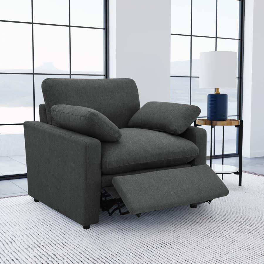 Collins - Upholstered Power Recliner Chair