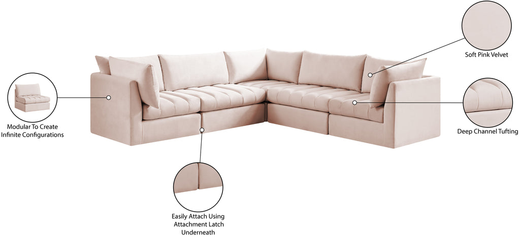 Jacob - Modular Corner Sectional 5 Piece