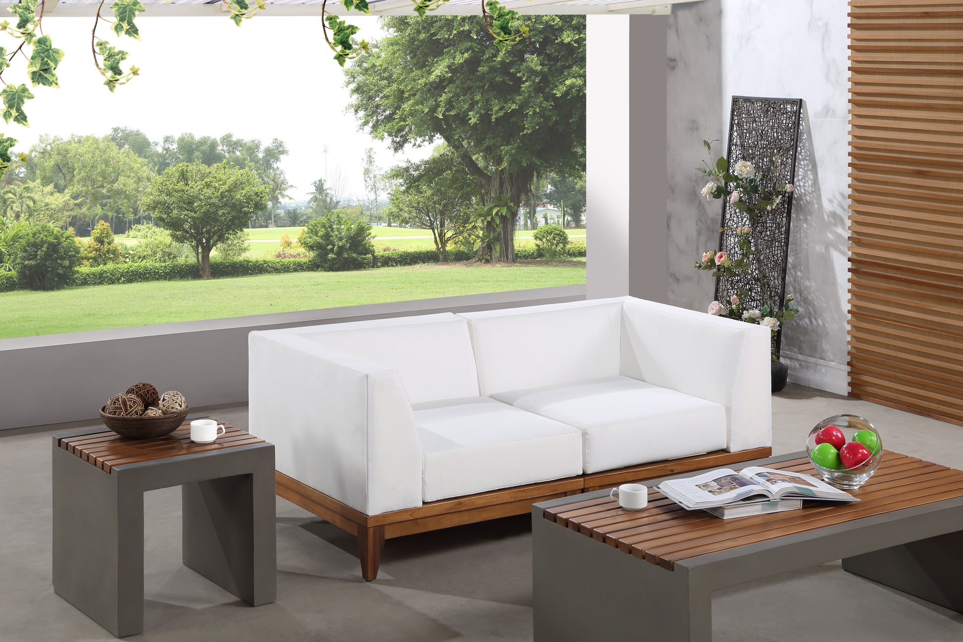 Rio - 2 Seat Modular Sofa - Off White