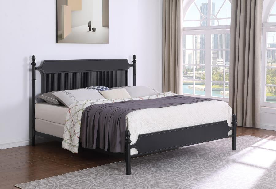 Cameron - Metal Panel Bed