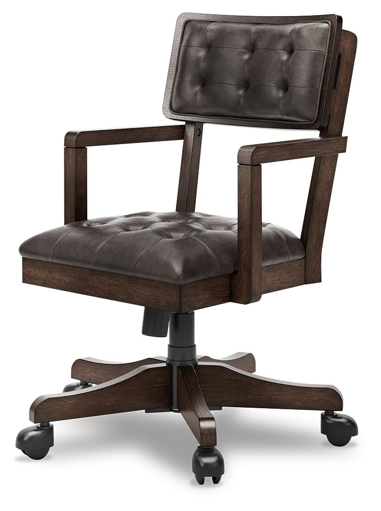 Breckington - Dark Brown - Home Office Desk Chair