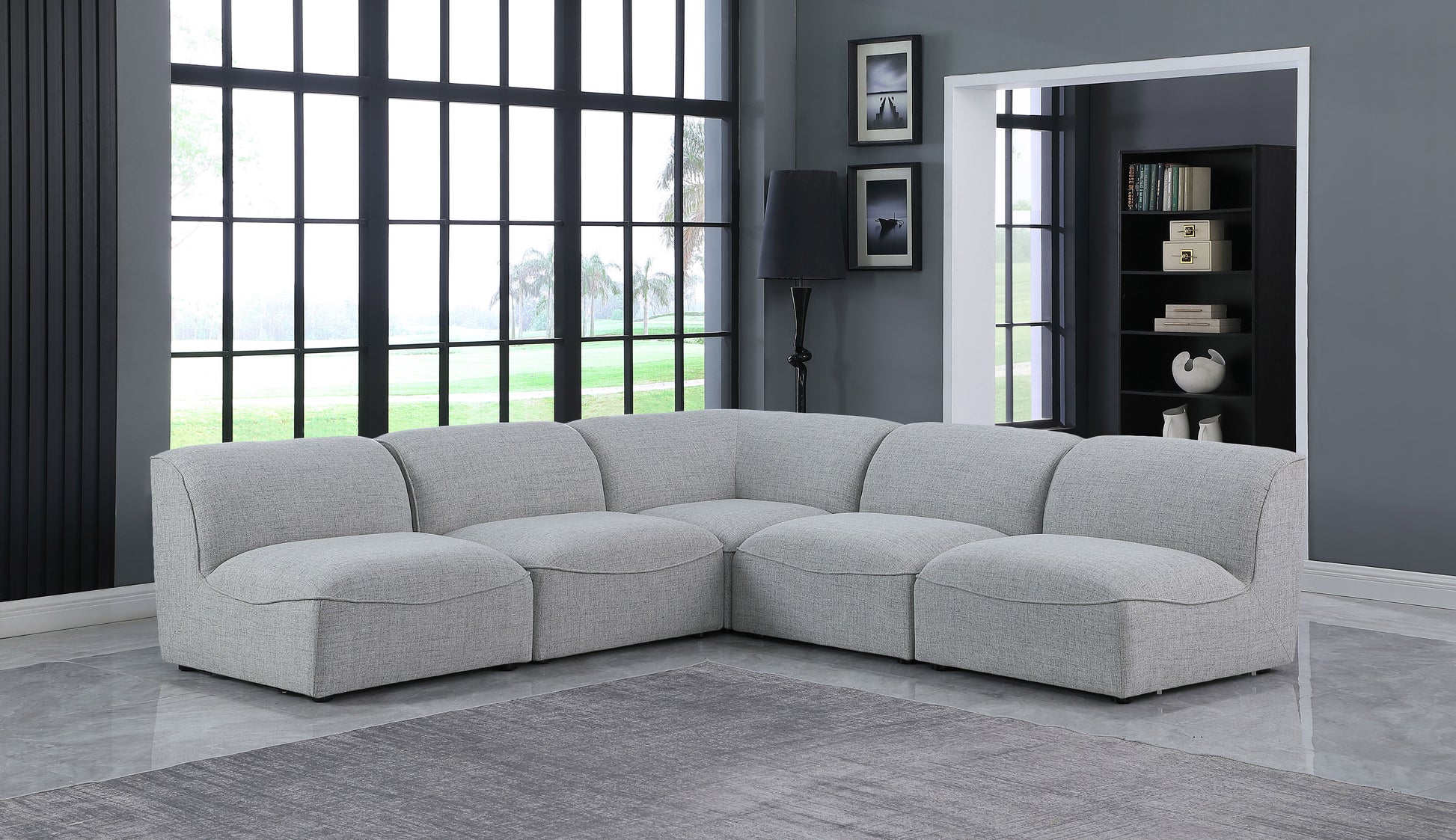 Miramar - 5 Piece Modular Sectional