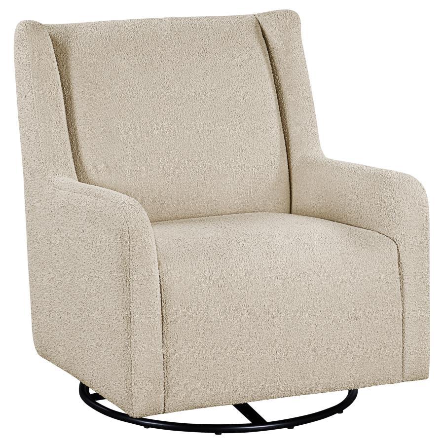 Serra - Boucle Upholstered Swivel Glider Recliner