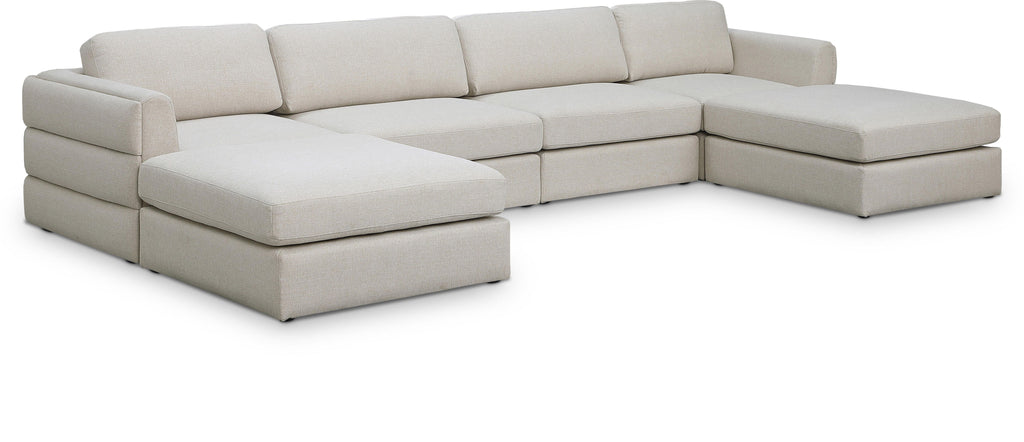 Beckham - 6 Piece Double Chaise Modular Sectional