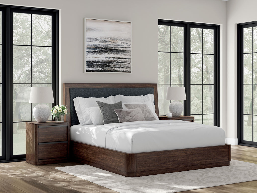 Dilenno - Upholstered Panel Bed