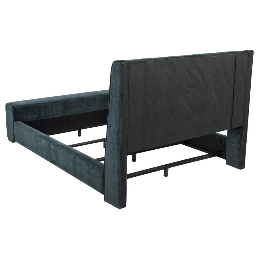 Preston - Upholstered Audio Flame Visualizer Bed