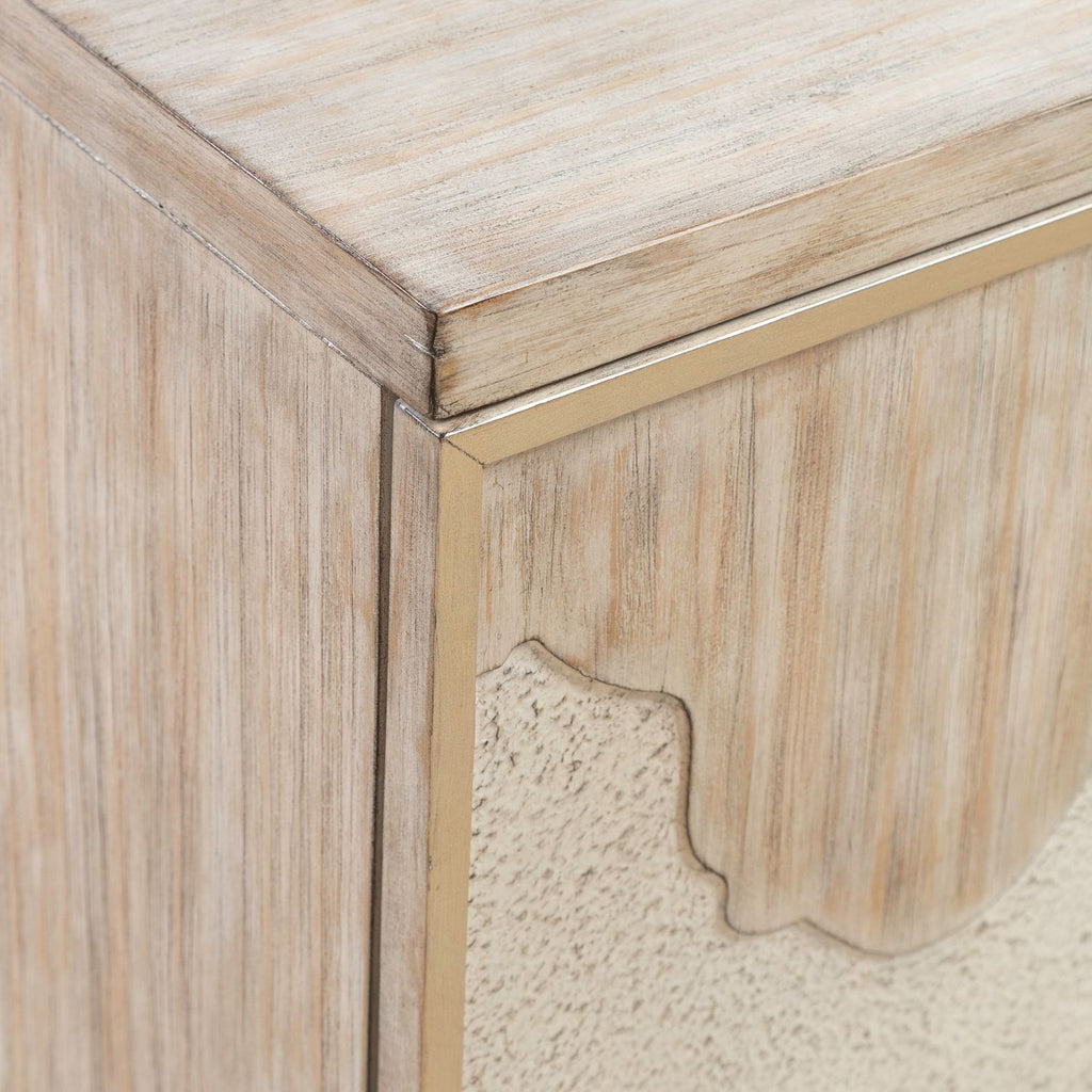 Terrace - 4 Door Accent Cabinet - Gray