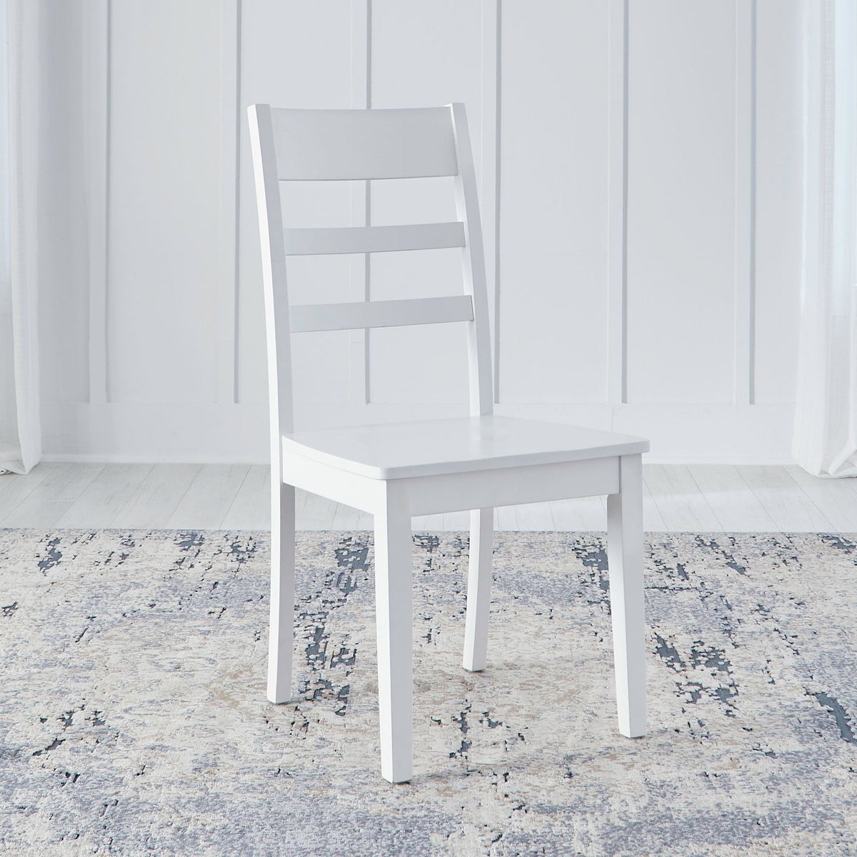 Landale - Ladderback Side Chair (RTA) - White