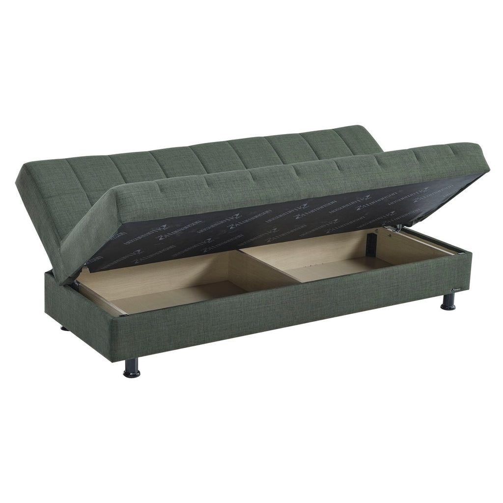 Ottomanson Sasta - Convertible Sofabed With Storage - Living Room Furniture - Bedroom Couch For Small Rooms - Studio Apartment Essentials