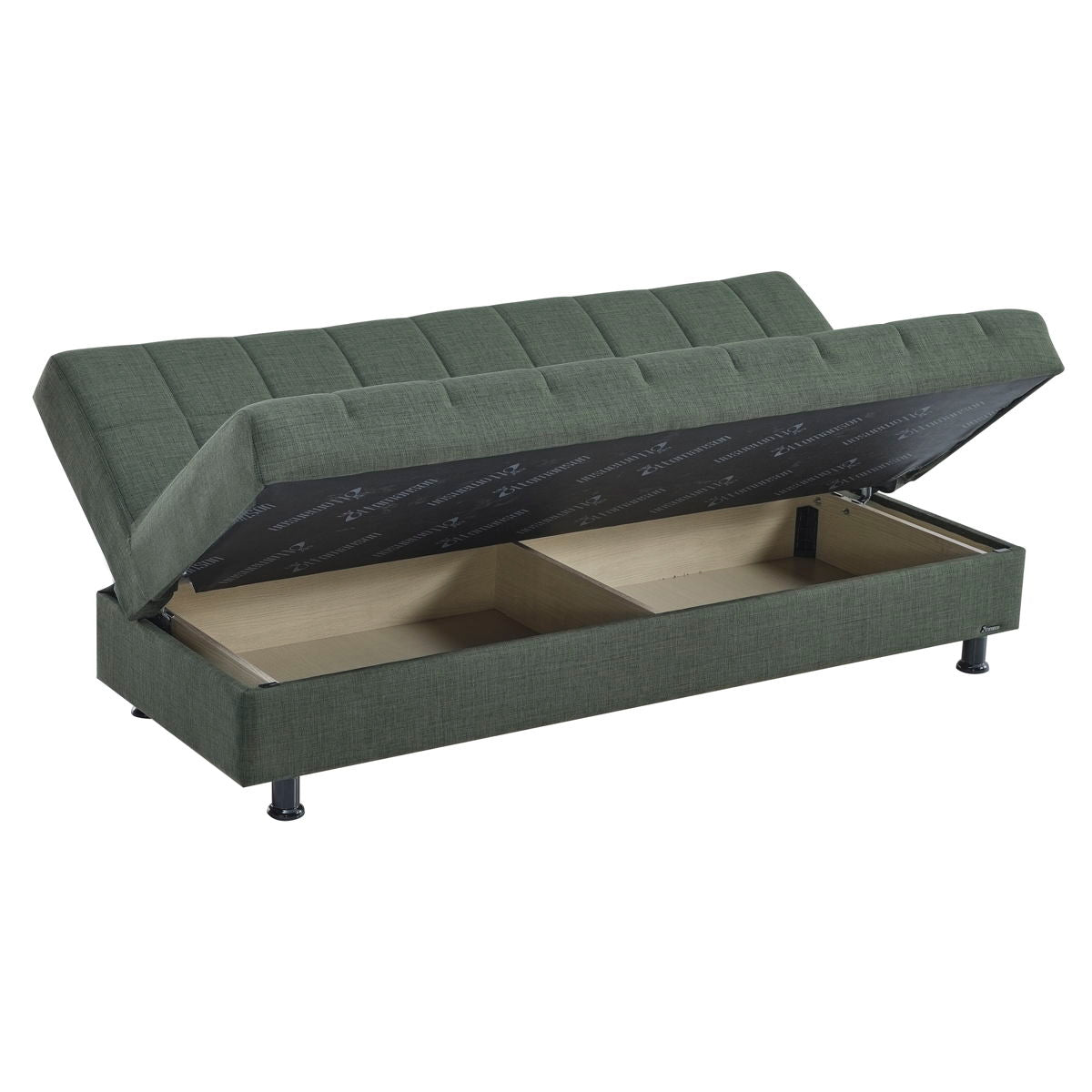 Ottomanson Sasta - Convertible Sofabed With Storage - Living Room Furniture - Bedroom Couch For Small Rooms - Studio Apartment Essentials