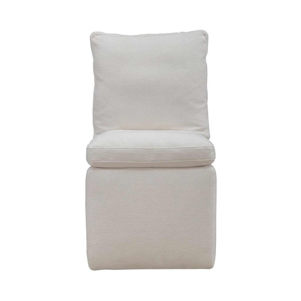 Accent Dining - Accent Dining Chair With Casters