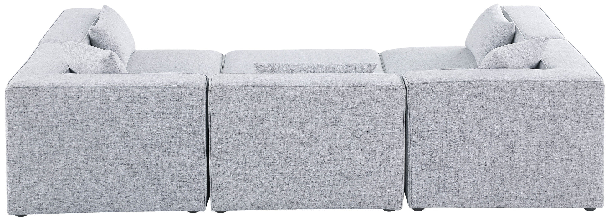 Cube - Linen 6 Piece Modular Sectional
