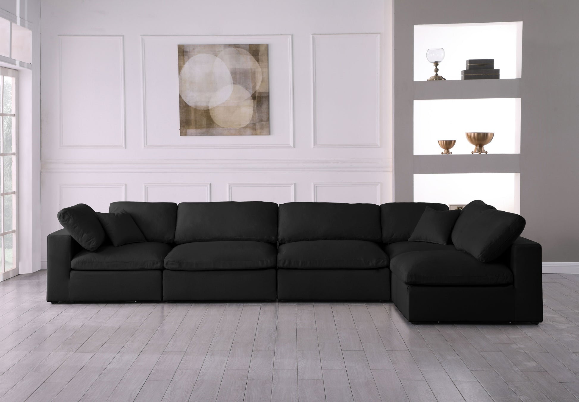 Plush - 5 Piece Modular Sectional
