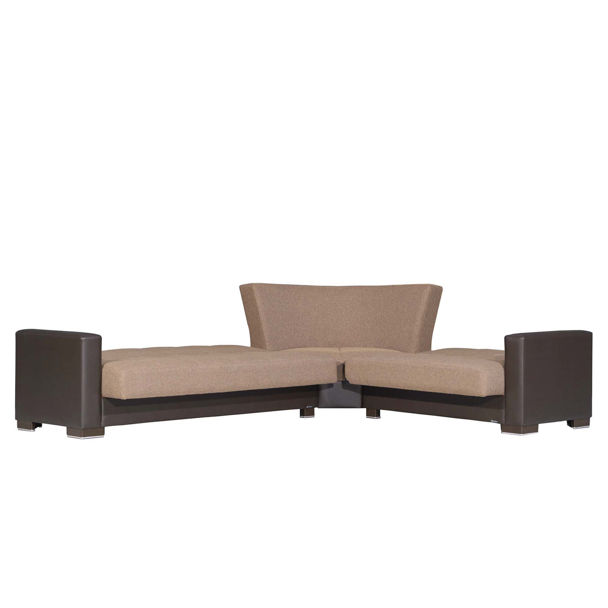 Ottomanson Armada - Upholstered Convertible Sectional With Storage - Chenille