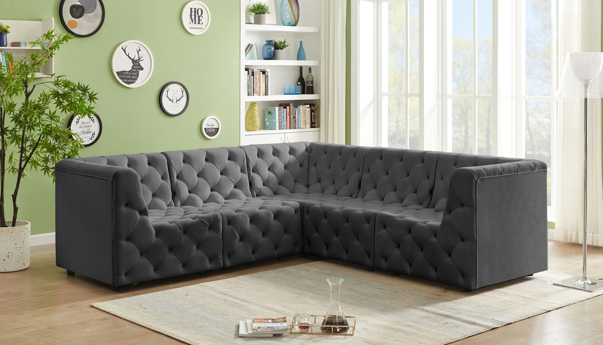 Tuft - 5 Piece Modular Sectional