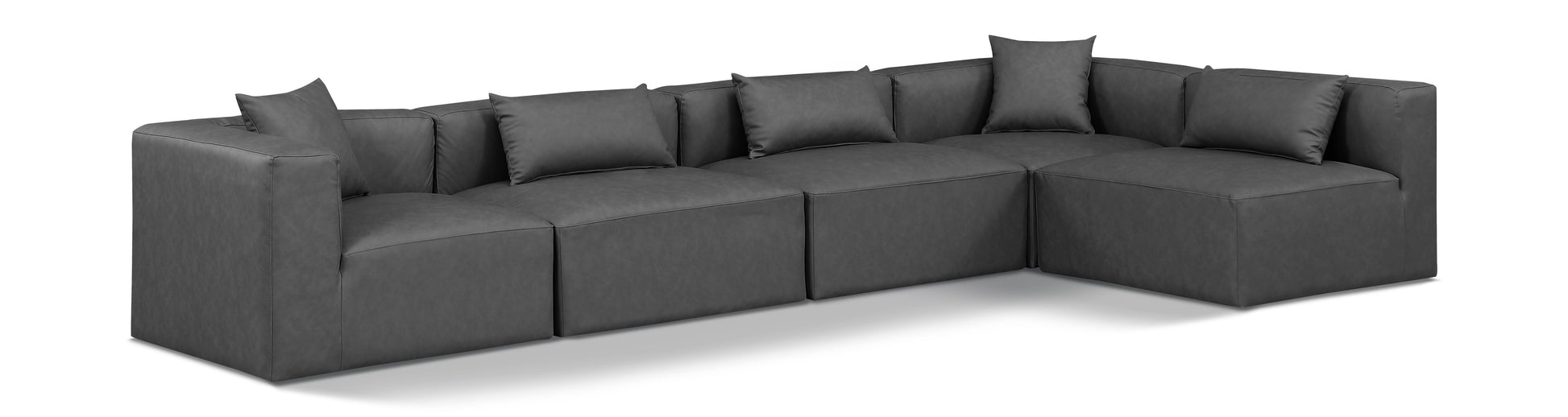 Cube - 5 Piece Modular Sectional