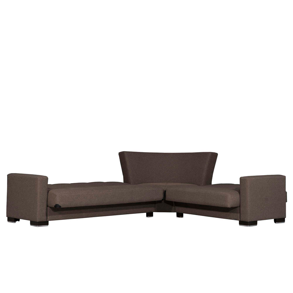 Ottomanson Armada - Upholstered Convertible Sectional With Storage - Polyester