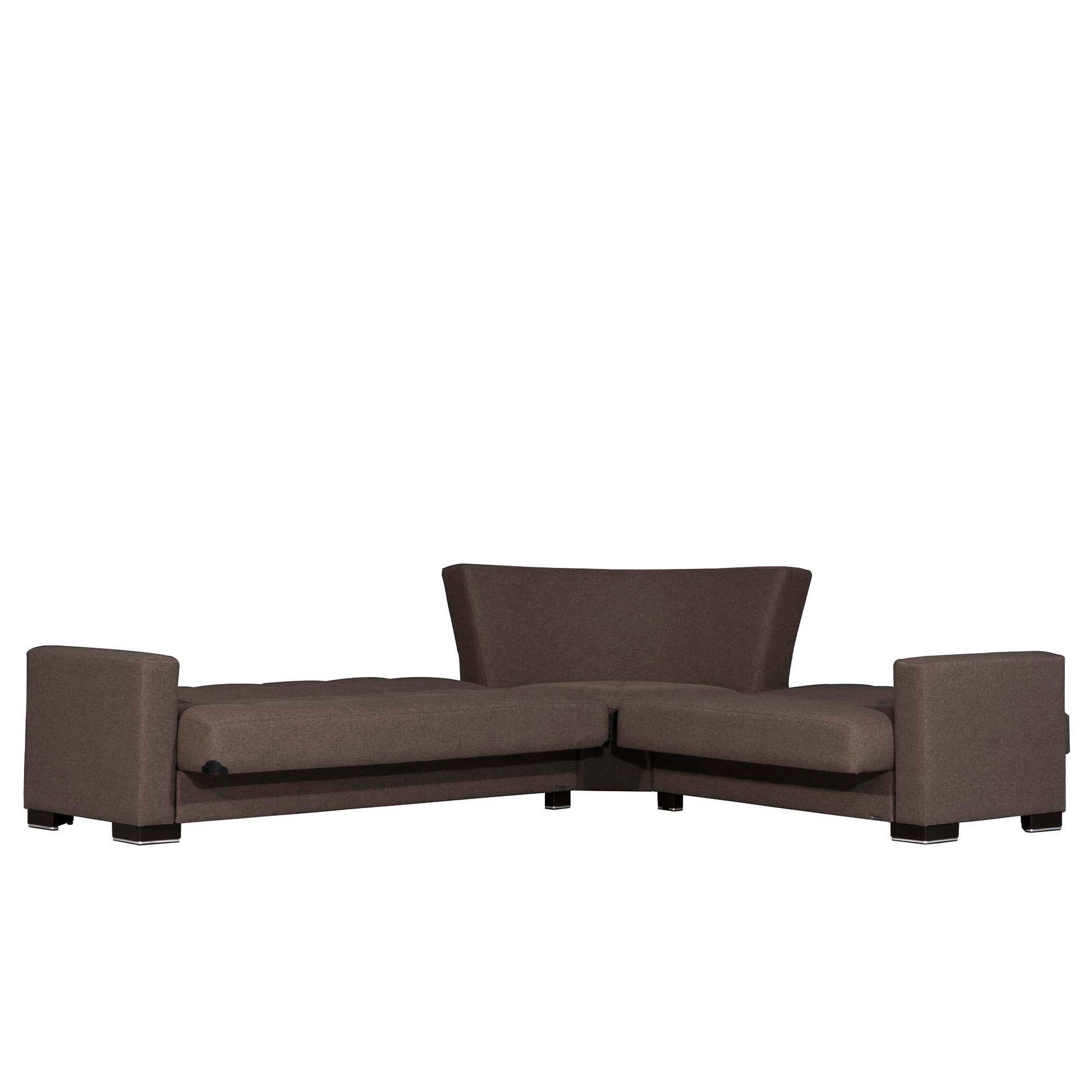Ottomanson Armada - Upholstered Convertible Sectional With Storage - Polyester