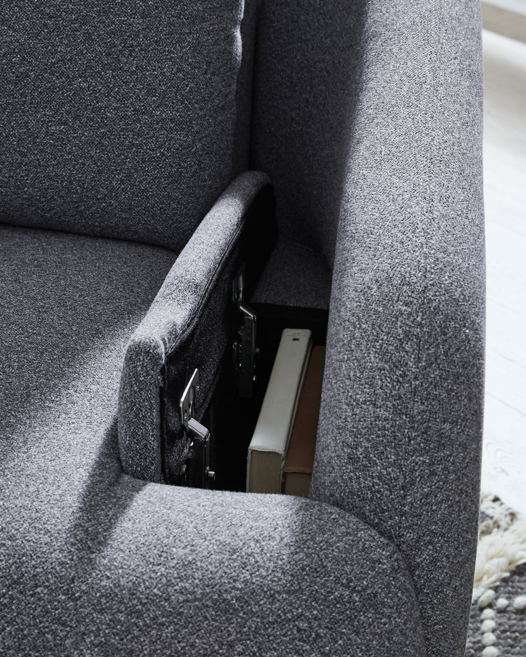 Alainmont Next-Gen Nuvella - Swivel Power Recliner