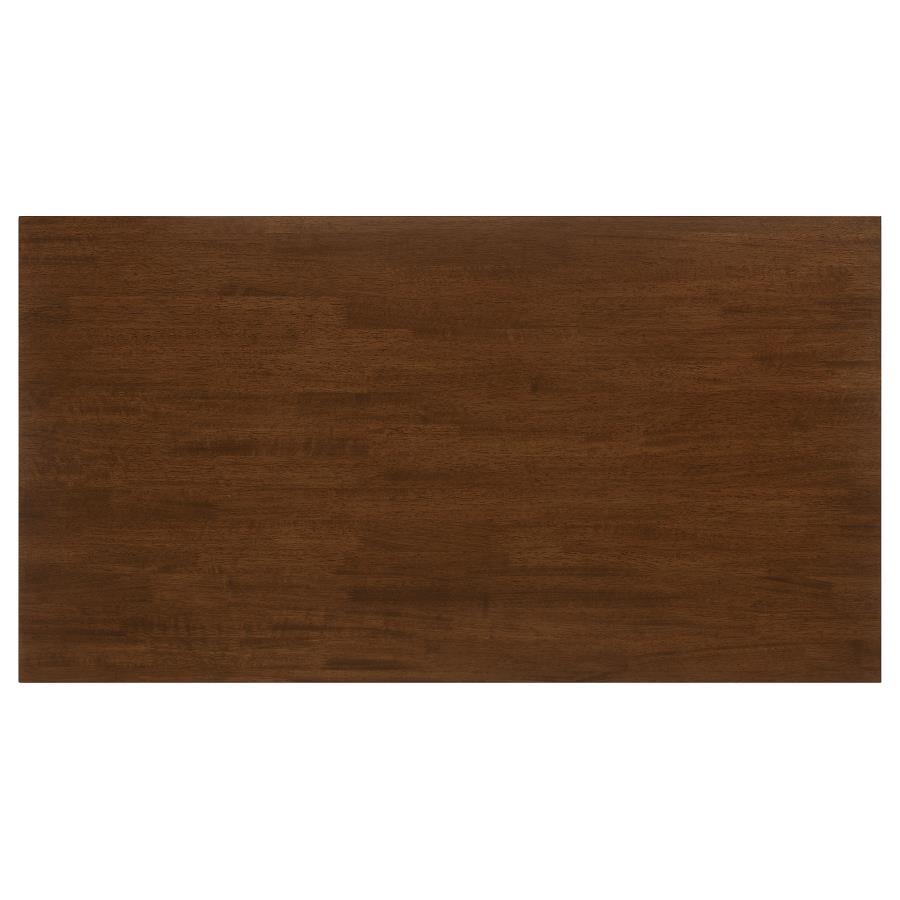 Connie - 4 Piece Counter Height Set - Chestnut And Dark Brown